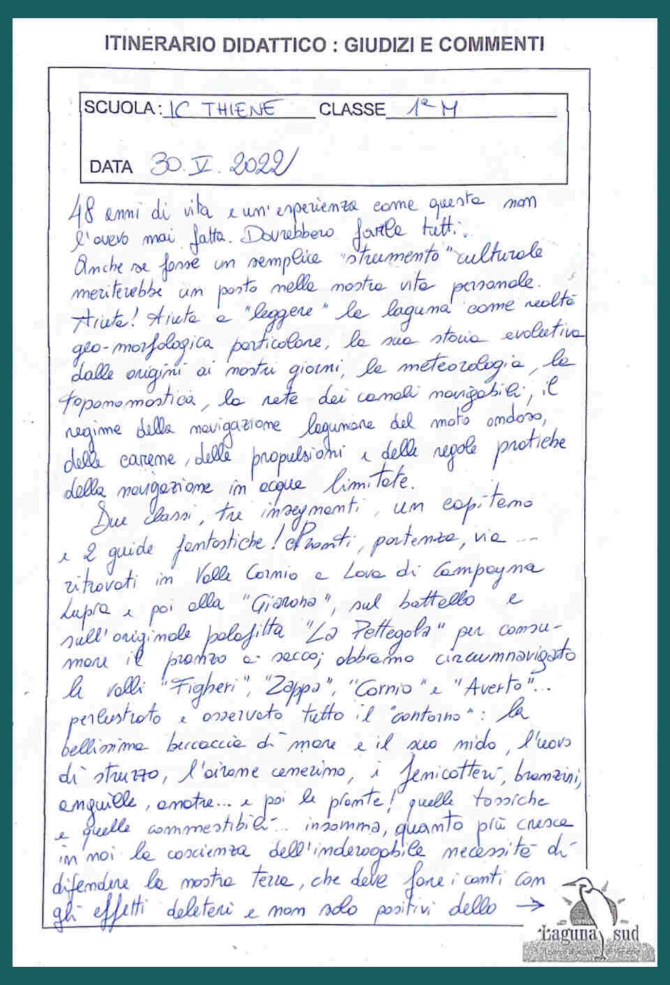 lettera professoressa Greco