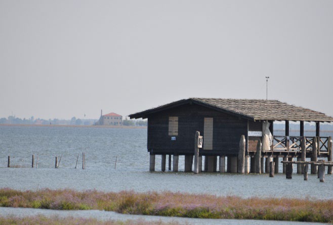 Atmosfera silenziosa della laguna